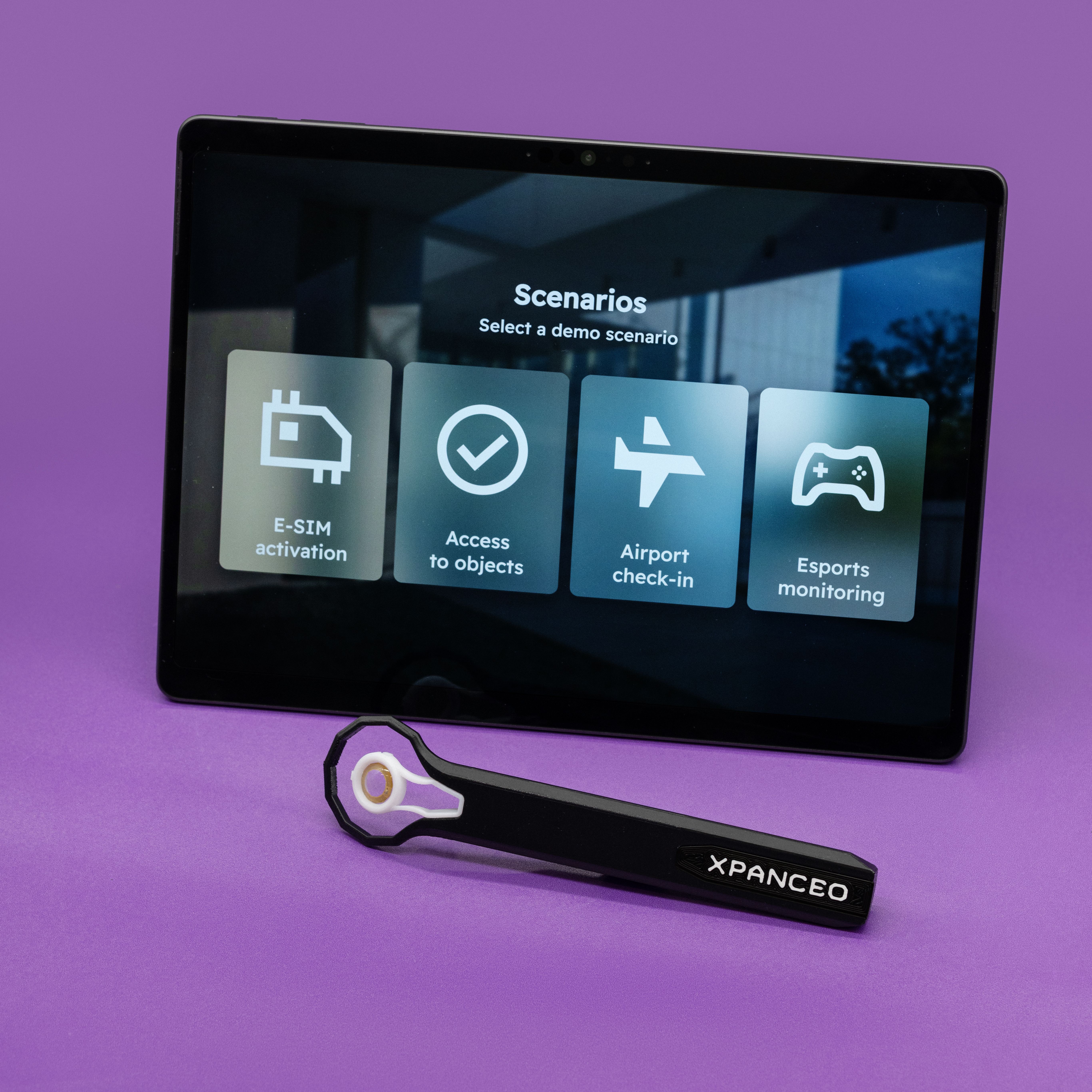 Smart Contact Lens for Authentication Demo